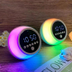 Mini Enceinte Bluetooth Multifonction Réveil Numérique Lumière Ambiante Haut-Parleur Puissant 5W Batterie Longue Durée Speake...