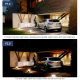 Camera IP WiFi 6MP Avec Vision Nocturne Infrarouge Et Intercom Vocal Bidirectionnel Pour Sécurité Optimale