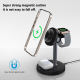 Chargeur Sans Fil Magnétique 3 En 1 Qi Jusqu’à 15W Avec Angle Réglable Et Position Horizontale Ou Verticale - www.yonis-shop.com