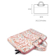 Sacoche Ordinateur Portable Imperméable en Toile Pour Laptops 14.1 Pouces - Grande Capacité et Protection Renforcée - www.yon...