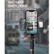 Perche À Selfie Bluetooth Avec Trépied Et Lumière Réglable Pour Téléphone Portable - www.yonis-shop.com