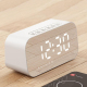 Enceinte Bluetooth Avec Réveil Et Écran LCD Miroir À Luminosité Réglable Bluetooth 5.0 Lecture MP3 Et Carte TF - www.yonis-sh...