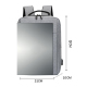 Sacoche Ordinateur Portable Grande Capacité Imperméable Avec Port USB Pour Laptop 15.6 Pouces - www.yonis-shop.com