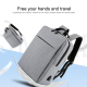 Sacoche Ordinateur Portable Grande Capacité Imperméable Avec Port USB Pour Laptop 15.6 Pouces - www.yonis-shop.com