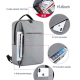 Sacoche Ordinateur Portable Grande Capacité Imperméable Avec Port USB Pour Laptop 15.6 Pouces - www.yonis-shop.com