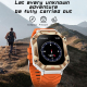 Montre Connectée Sport Étanche IP67 Écran 2 Pouces Bluetooth 5.1 Appels Sommeil Oxygène Cardio Pression Artérielle - www.yoni...