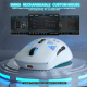 Souris Gaming Sans Fil Tri Mode Ultra Légère 63 G Avec Coques Interchangeables DPI 10000 Et Autonomie 70 Heures - www.yonis-s...