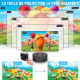 Mini Vidéoprojecteur Portable HD LED 320 X 180P Idéal Pour Jeux Et Vidéos Compatible Avec Téléphone Et Fire TV Stick - www.yo...
