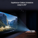 Videoprojecteur LCD Full HD 1080P 7000 Lumens Netflix Prime Video Android TV 11 240 Pouces - www.yonis-shop.com