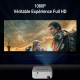 Videoprojecteur LCD Full HD 1080P 7000 Lumens Netflix Prime Video Android TV 11 240 Pouces - www.yonis-shop.com