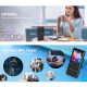 Lecteur MP3 32 Go Audio Sans Perte Avec Écran Tactile Bluetooth 5.0 Radio FM Et 30 H D’Autonomie - www.yonis-shop.com