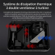 Videoprojecteur LED Portable Full HD 1920x1080 Avec WIFI Intégré Home Cinéma Silencieux 200 ANSI Lumens Taille Image Jusqu'à ...