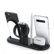 Chargeur Sans Fil Multi-Function Pour Téléphones Apple Watch Et Airpods Avec Support Et Lampe De Bureau Pliable - www.yonis-s...