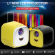 Videoprojecteur LED Portable Enfant Luminosité 1000 Lumens Résolution 1080p HDMI USB Haut-Parleur Intégré - www.yonis-shop.com