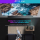 Vidéoprojecteur Android 9.0 Full HD 1080P 450 ANSI Lumens 2GB RAM 16GB ROM Dual WiFi Bluetooth Home Cinéma Noir - www.yonis-s...