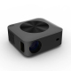 Vidéoprojecteur Android 9.0 Full HD 1080P 450 ANSI Lumens 2GB RAM 16GB ROM Dual WiFi Bluetooth Home Cinéma Noir - www.yonis-s...