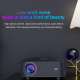 Vidéoprojecteur Android 9.0 Full HD 1080P 450 ANSI Lumens 2GB RAM 16GB ROM Dual WiFi Bluetooth Home Cinéma Noir - www.yonis-s...