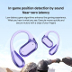 Écouteurs Bluetooth Sans Fil À Crochet Auriculaire Pour Appels Réduction Du Bruit Faible Latence Autonomie 3 À 4 Heures USB-C...