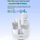 Écouteurs Bluetooth Sans Fil True Wireless Son Hi-Fi Pilote Dynamique 10 Mm Bluetooth 5.4 Contrôle Tactile Autonomie 4 Heures...