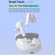 Écouteurs Bluetooth Sans Fil True Wireless Son Hi-Fi Pilote Dynamique 10 Mm Bluetooth 5.4 Contrôle Tactile Autonomie 4 Heures...