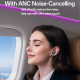 Écouteurs Bluetooth Stéréo À Oreilles Ouvertes Avec Réduction De Bruit ANC ENC 6 Microphones 6 Heures D’Autonomie - www.yonis...
