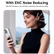 Écouteurs Bluetooth Stéréo À Oreilles Ouvertes Avec Réduction De Bruit ANC ENC 6 Microphones 6 Heures D’Autonomie - www.yonis...
