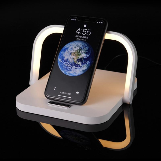 Chargeur Sans Fil Portable Avec Lampe LED Tactile Pour Une Charge Rapide Et Sécurisée - www.yonis-shop.com