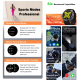 Montre Connectée Sport Avec Suivi Cardiaque Sommeil Écran IPS 1,7 Pouce Autonomie 25 Jours Étanchéité IP68 App FitCloudPro - ...