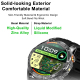 Montre Connectée Sport Avec Suivi Cardiaque Sommeil Écran IPS 1,7 Pouce Autonomie 25 Jours Étanchéité IP68 App FitCloudPro - ...