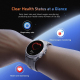 Montre Connectée Sport Avec Écran AMOLED 1,43 Pouce Appels Bluetooth IP68 Et Suivi Cardiaque - www.yonis-shop.com