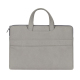 Sacoche Ordinateur Portable Imperméable En Cuir PU Avec Sangle Cachée Pour Ordinateur 15.6 Pouces Couleur Gris Clair - www.yo...