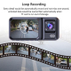 Dashcam Voiture 1080P Vue Avant Et Intérieure Détection De Mouvement Vision Arrière Et Surveillance 24 Heures - www.yonis-sho...