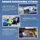 Dashcam Voiture WiFi Double Caméra 4K Vision Nocturne Écran IPS 2 Pouces Surveillance Parking - www.yonis-shop.com