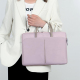 Sacoche Ordinateur Portable 15-15.6 Pouces Imperméable et Antichoc avec Poignée PU et Compartiments Multiples - www.yonis-sho...