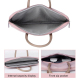Sacoche Ordinateur Portable 15-15.6 Pouces Imperméable et Antichoc avec Poignée PU et Compartiments Multiples - www.yonis-sho...
