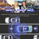 Caméra Embarquée Voiture Triple Vue 1080P Vision Nocturne Infrarouge Wi-Fi Écran IPS 3,16 Pouces - www.yonis-shop.com