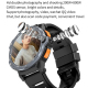 Montre Connectée Android 4G Écran HD 1.54 Pouces Tactile Smartwatch 2GB+16GB GPS Caméra Dual SIM - www.yonis-shop.com