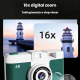 Caméra Numérique Compacte WiFi Pour Vlog Double Caméra Avant Arrière Vidéo 1080p Zoom 16x Écran IPS 2.4 Pouces - www.yonis-sh...