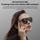 Lunettes Audio Bluetooth À Branches Ouvertes Appels Mains Libres IP54 Autonomie 6 À 7 Heures Contrôle Tactile - www.yonis-sho...