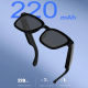 Lunettes Intelligentes Avec Caméra 8 MP Traduction IA En Direct Vidéo 1080p Audio Bluetooth 32 Go无码av - www.yonis-shop.com