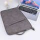 Sacoche Ordinateur Portable 13.3 Pouces Élégante En Peau De Mouton Gris Anti-Choc Et Légère - www.yonis-shop.com