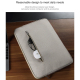 Sacoche Ordinateur Portable 13.3 Pouces Élégante En Tissu Jacquard Gris Protection Antichoc Et Anti-Rayures Design Léger Pour...