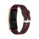 Bracelet Connecté Élégant en Cuir 1.14 Pouces Gestion du Sommeil et Suivi de l'Oxygène Sanguin Compatible iOS Android - www.y...