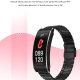 Bracelet Connecté Élégant en Cuir 1.14 Pouces Gestion du Sommeil et Suivi de l'Oxygène Sanguin Compatible iOS Android - www.y...