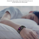 Bracelet Connecté Élégant en Cuir 1.14 Pouces Gestion du Sommeil et Suivi de l'Oxygène Sanguin Compatible iOS Android - www.y...