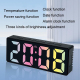 Réveil Électronique LED Multifonction Avec Calendrier Température Et Alarme - www.yonis-shop.com
