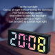 Réveil Électronique LED Multifonction Avec Calendrier Température Et Alarme - www.yonis-shop.com
