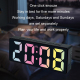 Réveil Électronique LED Multifonction Avec Calendrier Température Et Alarme - www.yonis-shop.com
