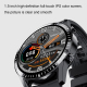 Montre Connectée Multifonction 1.3 Pouces Suivi Santé et Sport Étanche IP67 Compatible Android iOS - www.yonis-shop.com