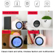 Horloge Multifonction LED avec Projection et Réveil Parlant pour Chambre Bureau et Salon - www.yonis-shop.com